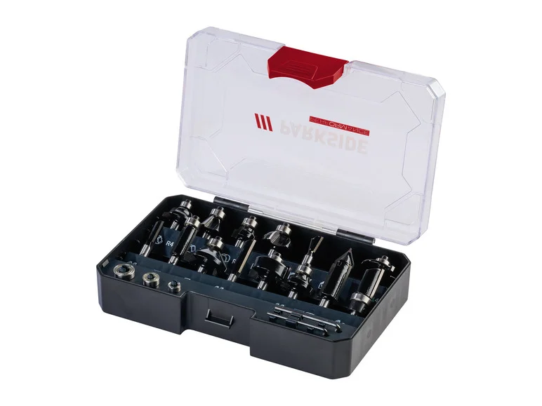 PARKSIDE PERFORMANCE® Set d'embouts de fraisage PPFB 15 A1. 15 pièces